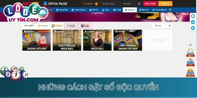 Những cách đặt số độc quyền